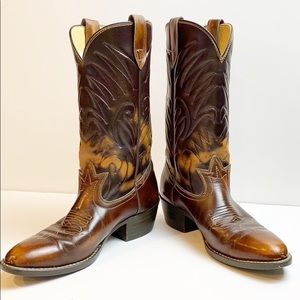 Wild Country Western Cowboy Boots in Brown
